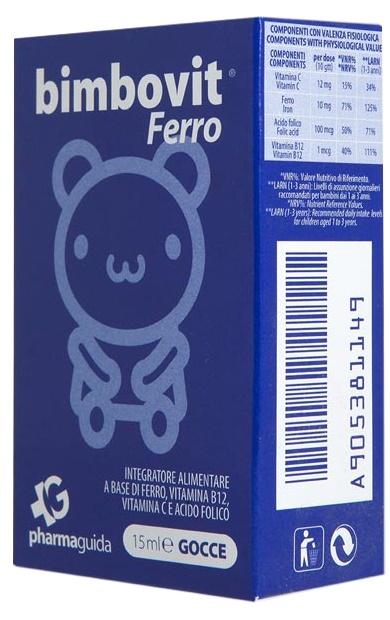 BIMBOVIT FERRO GOCCE 15 ML - UniversoFarmacie.it
