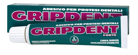 GRIPDENT FORTE ADESIVO PER PROTESI DENTARIA 40 G - UniversoFarmacie.it