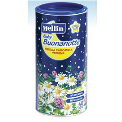 MELLIN BABY BUONANOTTE MELISSA CAMOMILLA VERBENA 200 G - UniversoFarmacie.it