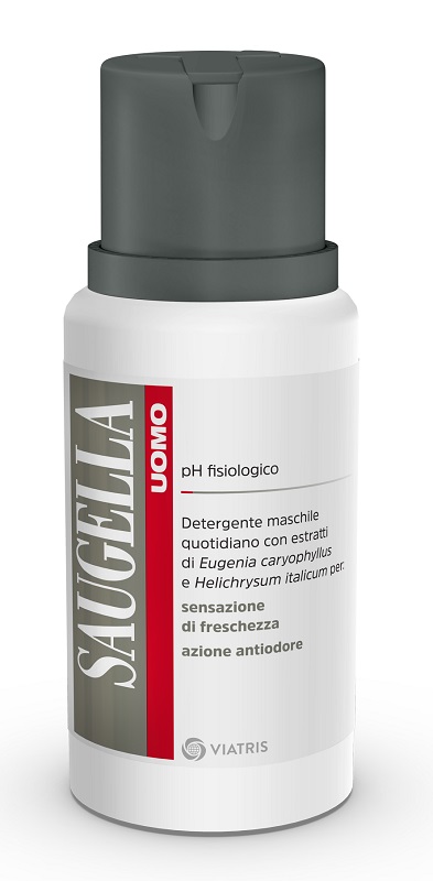 SAUGELLA UOMO PH FISIOLOGICO DETERGENTE MASCHILE 200 ML - UniversoFarmacie.it