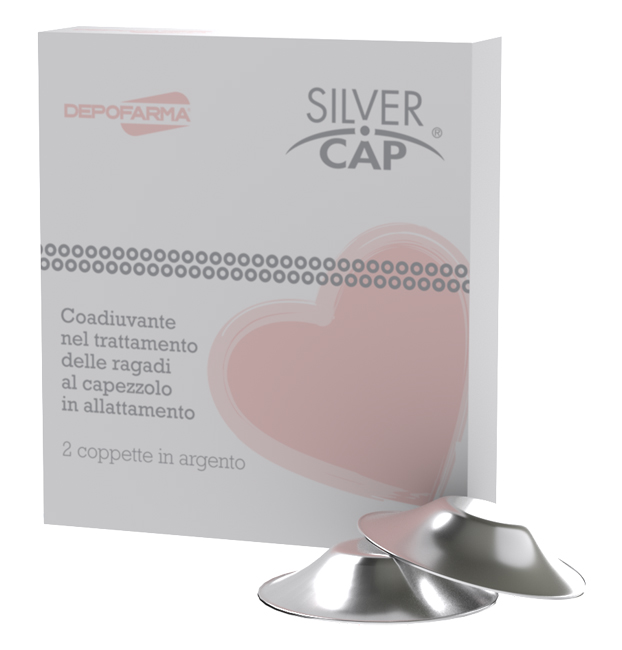 SILVER CAP COPPETTE IN ARGENTO COPRI CAPEZZOLI PER ALLATTAMENTO 2 PEZZI - UniversoFarmacie.it