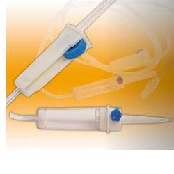 DEFLUSSORE PER INFUSIONE CON AGO STERILIZZATO CON OSSIDO DI ETILENE CON ROLLER APIROGENO CURAIN MONOUSO 1 PEZZO - UniversoFarmacie.it