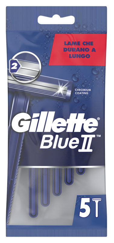 RASOIO GILLETTE BLUE II STANDARD 6 X 20 X 5 - UniversoFarmacie.it