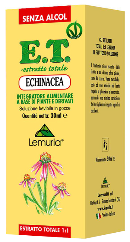 ET ESTRATTO TOTALE ECHINACEA 30 ML SENZA ALCOL - UniversoFarmacie.it