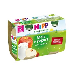 HIPP BIO HIPP BIO OMOGENEIZZATO MELA YOGURT 2X125 G - UniversoFarmacie.it