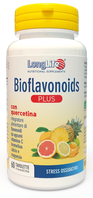 LONGLIFE BIOFLAVONOIDS PLUS 60 TAVOLETTE RIVESTITE - UniversoFarmacie.it