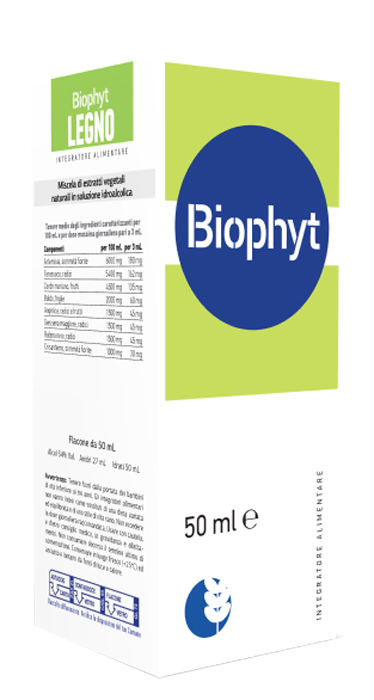 BIOPHYT LEGNO 50 ML SOLUZIONE IDROALCOLICA - UniversoFarmacie.it