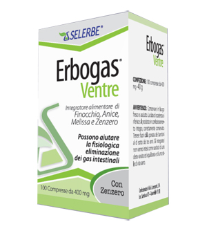 ERBOGAS VENTRE 100 COMPRESSE - UniversoFarmacie.it
