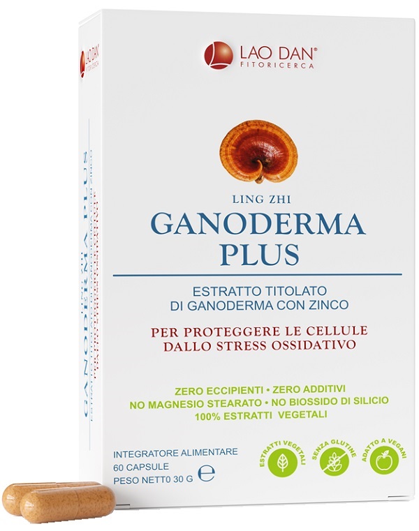 GANODERMA PLUS 60 CAPSULE - UniversoFarmacie.it