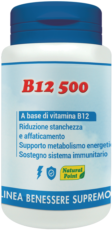 B12 500 CIANOCOBALAMINA 100 CAPSULE VEGETALI - UniversoFarmacie.it