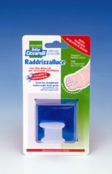 RADDRIZZA ALLUCE IN GEL DI SILICONE BIANCO SEMITRASPARENTE SAGOMATA PER PROTEGGERE E RIALLINEARE L'ALLUCE EVITANDO LO SFREGAMENTO FRA IL PRIMO E IL SECONDO DITO IGIENEPIEDE 1 PEZZO - UniversoFarmacie.it