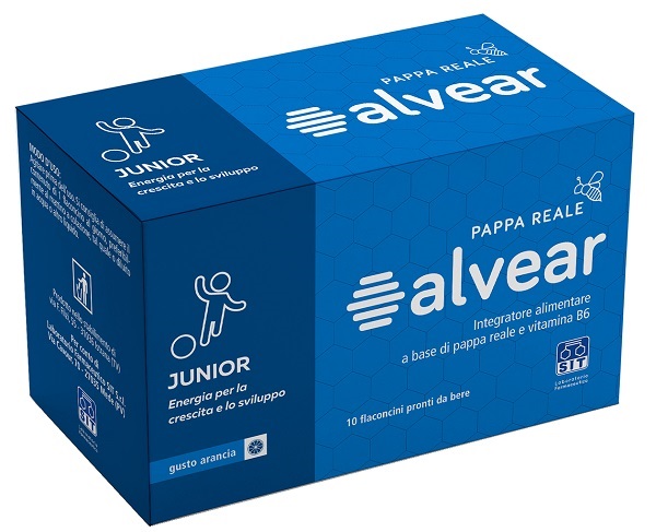 ALVEAR JUNIOR PAPPA REALE 10 FLACONCINI - UniversoFarmacie.it