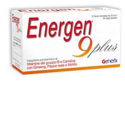 ENERGEN 9 PLUS 10 FLACONCINI 10 ML - UniversoFarmacie.it