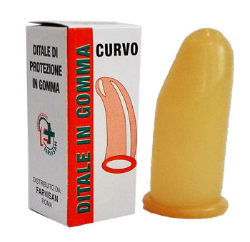 DITALE IN GOMMA CURVO 3 - UniversoFarmacie.it