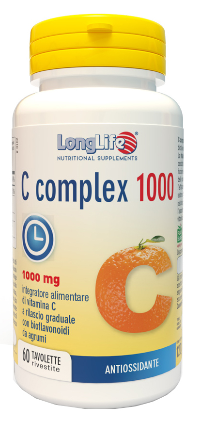 LONGLIFE C COMPLEX 1000 T/R 60 TAVOLETTE - UniversoFarmacie.it