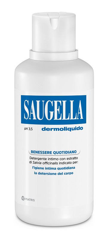 SAUGELLA DERMOLIQUIDO PH 3,5 DETERGENTE INTIMO BENESSERE QUOTIDIANO 500 ML - UniversoFarmacie.it