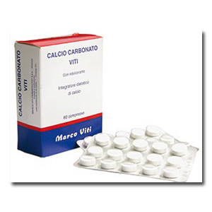 CALCIO CARBONATO VITI 60 COMPRESSE - UniversoFarmacie.it