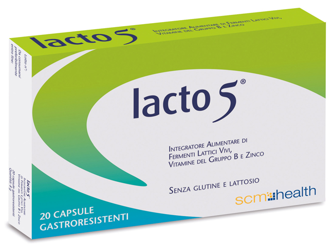 LACTO 5 20 CAPSULE - UniversoFarmacie.it