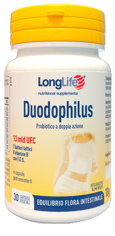 LONGLIFE DUODOPHILUS 30 CAPSULE VEGETALI - UniversoFarmacie.it