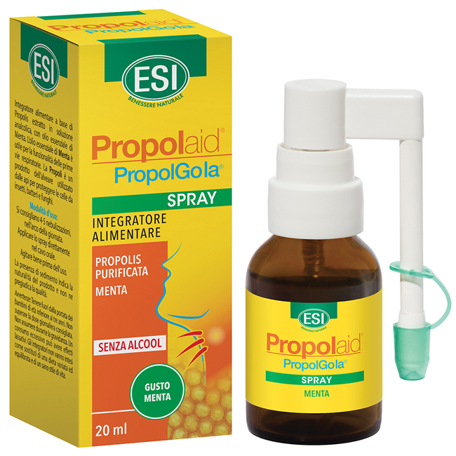 ESI PROPOLAID SPRAY GOLA ANALCOLICO MENTA 20 ML - UniversoFarmacie.it