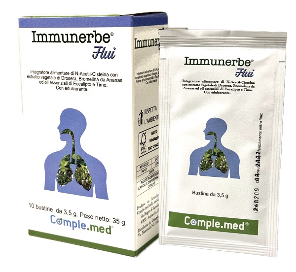 IMMUNERBE FLUI 10 BUSTINE - UniversoFarmacie.it