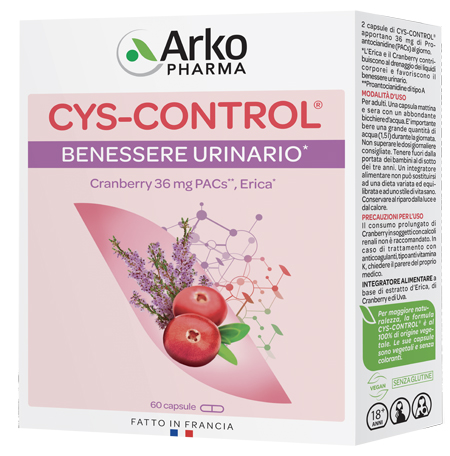 CYS-CONTROL 60 CAPSULE - UniversoFarmacie.it