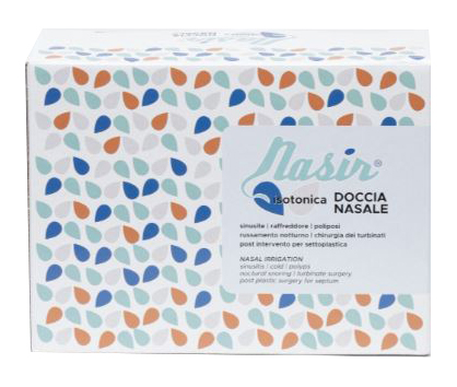 SOLUZIONE FISIOLOGICA ISOTONICA STERILE NASIR IN SCATOLA CON6 SACCHE VERSIONE LUER LOCK DA 500ML - UniversoFarmacie.it