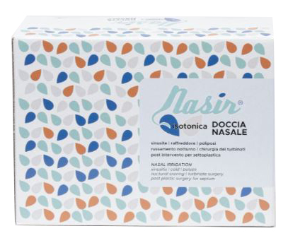 SOLUZIONE FISIOLOGICA ISOTONICA STERILE NASIR IN SCATOLA CON10 SACCHE VERSIONE LUER LOCK DA 250ML - UniversoFarmacie.it