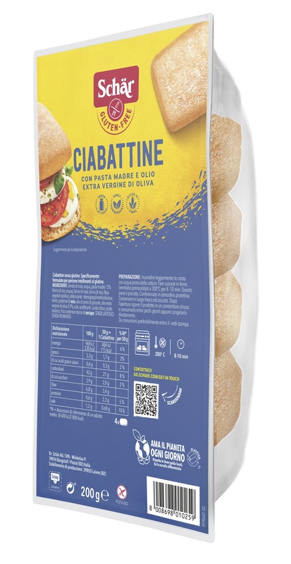 SCHAR CIABATTINA 200 G - UniversoFarmacie.it