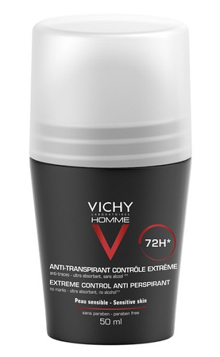 VICHY HOMME DEO ROLL-ON ANTI-TRASPIRANTE 50 ML - UniversoFarmacie.it