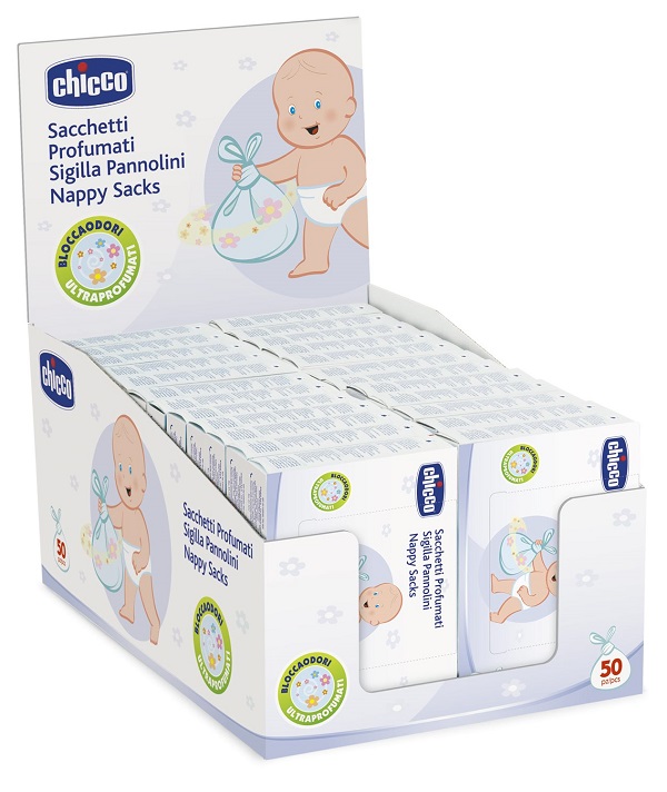 CHICCO SACCHETTI PROFUMATI PANNOLINI - UniversoFarmacie.it