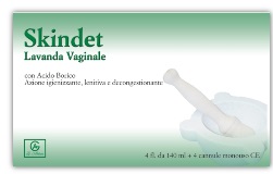 SKINDET LAVANDA VAGINALE 4 FLACONI 140 ML + 4 CANNULE MONOUSO IN BLISTER - UniversoFarmacie.it