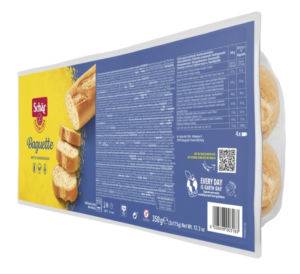 SCHAR BAGUETTE SENZA LATTOSIO 2 X 175 G - UniversoFarmacie.it