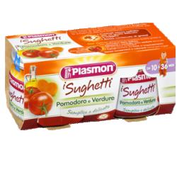 PLASMON SUGHETTO POMODORO E VERDURE 80 G X 2 PEZZI - UniversoFarmacie.it