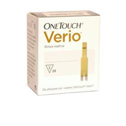 STRISCE MISURAZIONE GLICEMIA ONETOUCH VERIO 25 PEZZI - UniversoFarmacie.it