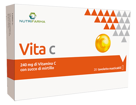 VITA C 20 TAVOLETTE MASTICABILI - UniversoFarmacie.it