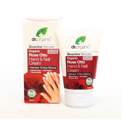 DR ORGANIC ROSE OTTO ROSA HAND NAIL CREAM CREMA MANI 125 ML - UniversoFarmacie.it