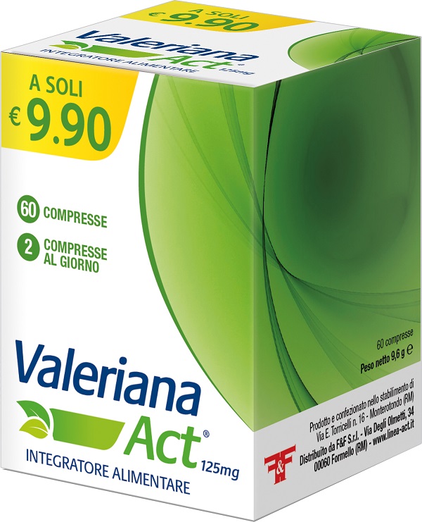 VALERIANA ACT 60 COMPRESSE - UniversoFarmacie.it