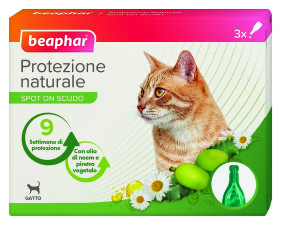 PROTEZIONE NAT SPOT ON GATTO 3 PIPETTE DA 1 ML - UniversoFarmacie.it
