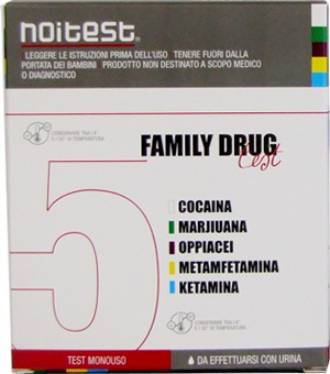 FAMILY DRUG TEST 5 URINE - UniversoFarmacie.it