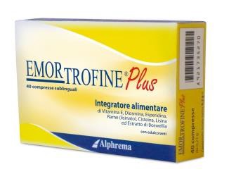 EMORTROFINE PLUS 40 COMPRESSE SUBLINGUALI - UniversoFarmacie.it