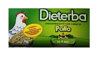 DIETERBA OMOGENEIZZATO POLLO 3 PEZZI 80 G - UniversoFarmacie.it