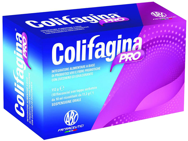 COLIFAGINA PRO 10 FLACONCINI TAPPO SERBATOIO - UniversoFarmacie.it