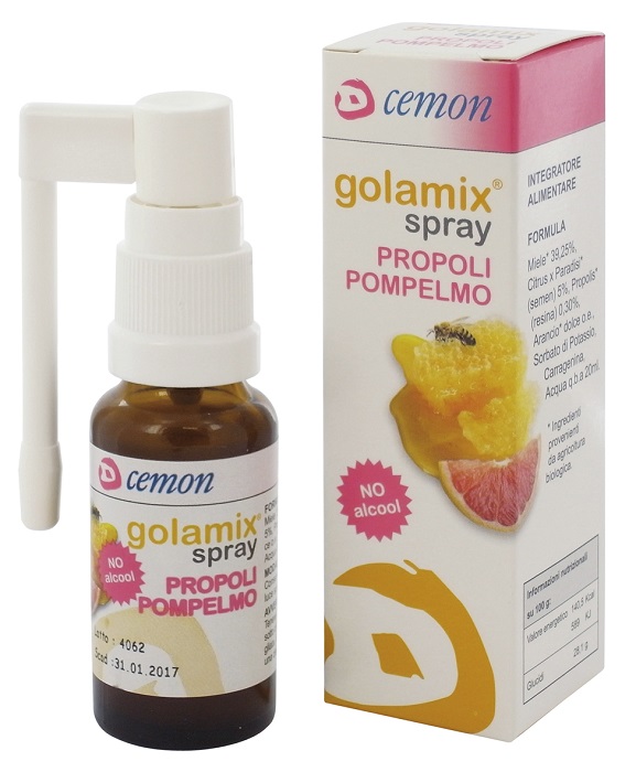 GOLAMIX SPRAY - PROPOLI POMPELMO 20 ML - UniversoFarmacie.it
