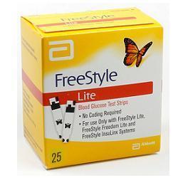 STRISCE MISURAZIONE GLICEMIA FREESTYLE LITE 25 PEZZI - UniversoFarmacie.it