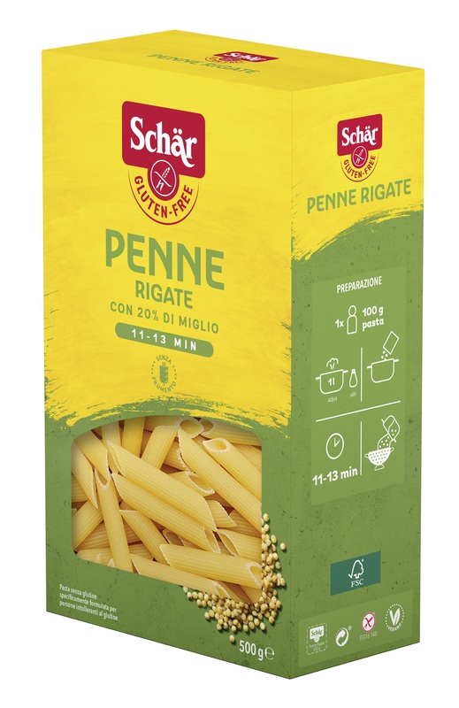 SCHAR PENNE RIGATE 500 G - UniversoFarmacie.it