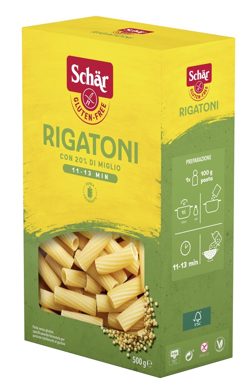 SCHAR RIGATONI 500 G - UniversoFarmacie.it