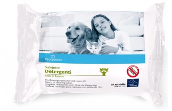 ORME NATURALI SALVIETTINE DETERGENTI ALL'OLIO DI NEEMM 20 PEZZI - UniversoFarmacie.it