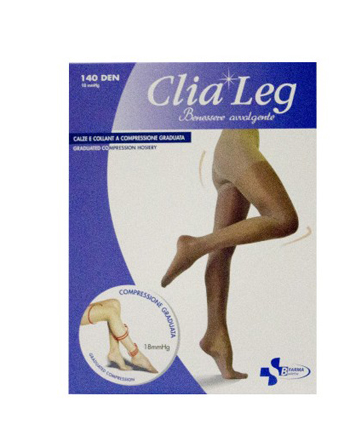 COLLANT CLIALEG CALIBRATO 140 DENARI COLORE VISONE TAGLIA 4 - UniversoFarmacie.it