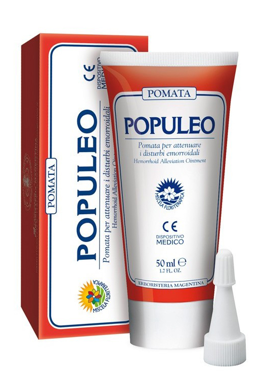 POPULEO POMATA EMORROIDI 50 ML - UniversoFarmacie.it